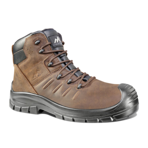 Footwear (SUK) - Rock Fall RF853 Barrow Brown Safety Boot Thumbnail