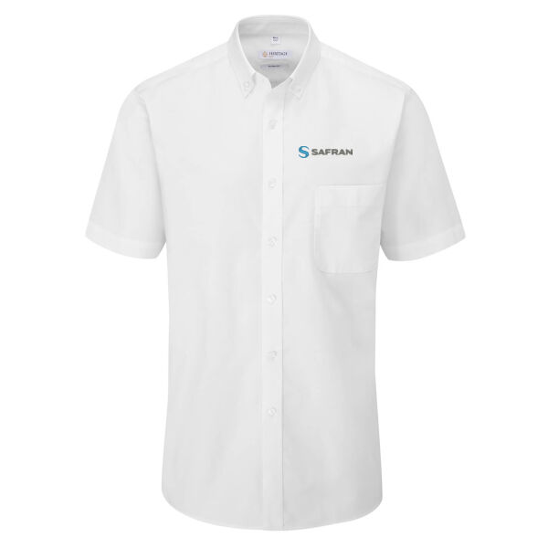 First Aider (SUK) - Disley Bray Slim Fit Oxford Shirt - Short Sleeve Thumbnail