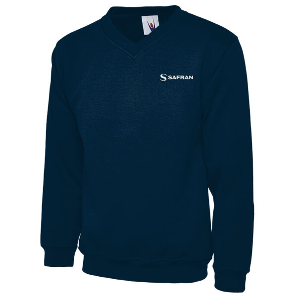 Fire Warden & First Aider (SUK) - Uneek Classic V-Neck Sweatshirt Thumbnail