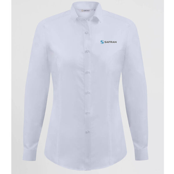 Fire Warden & First Aider (SUK) - Disley Megan Oxford Blouse - Long Sleeve Thumbnail