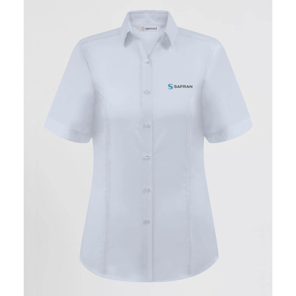 Fire Warden & First Aider (SUK) - Disley Megan Oxford Blouse - Short Sleeve Thumbnail