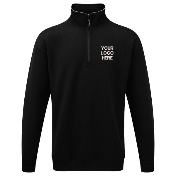 HETAS Uniform - Orn Grouse Quarter Zip Sweatshirt Thumbnail