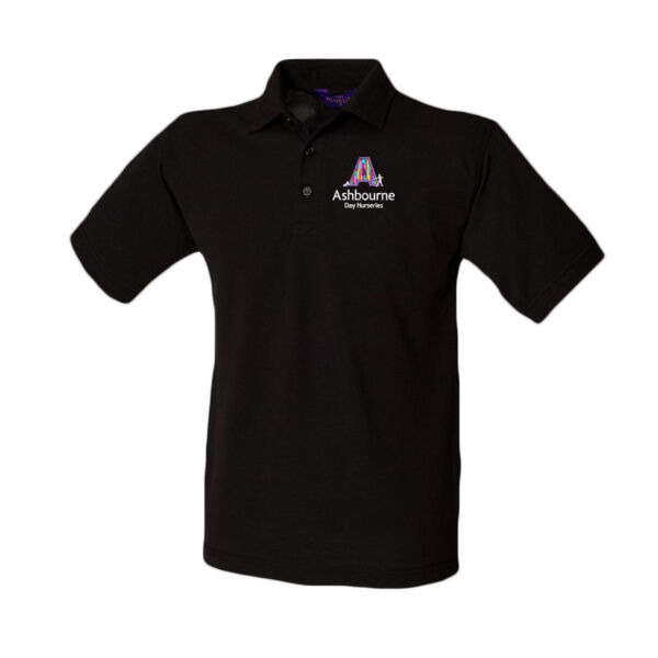 Ashbourne Day Nurseries - Management - Henbury Heavy Poly/Cotton Piqué Polo Shirt Thumbnail