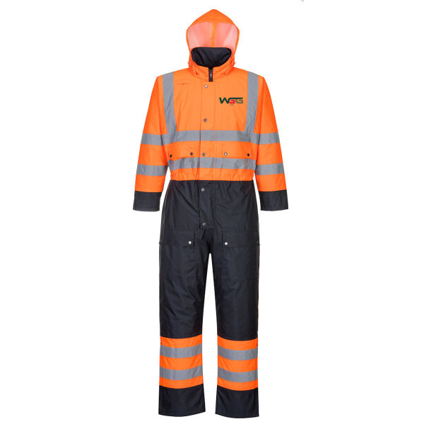 WGG Hire - Portwest Hi-Vis Contrast Winter Coverall Thumbnail