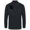 Henbury Unisex Long Sleeve Coolplus® Piqué Polo Shirt Thumbnail