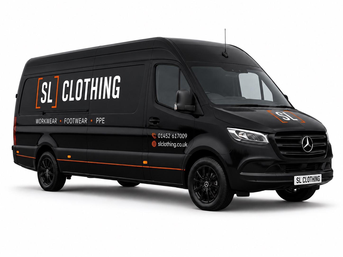 SL Clothing delivery van